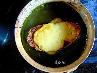 Soupe de kale gratinée