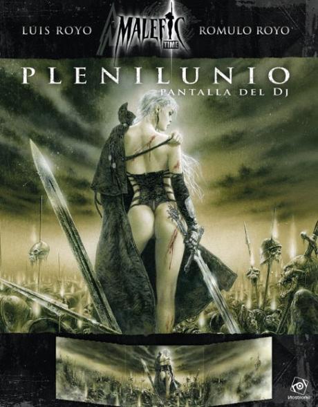 L'écran du meneur de Plenilunio (en version espagnole)