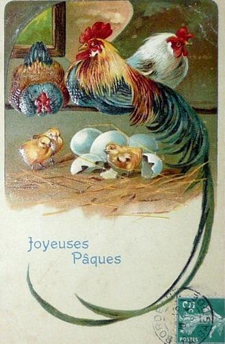 Joyeuses Pâques !  Une symbolique charmante et naïve...