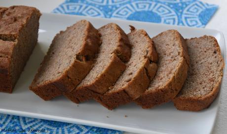 Cake de sarrasin aux bananes et aux noisettes