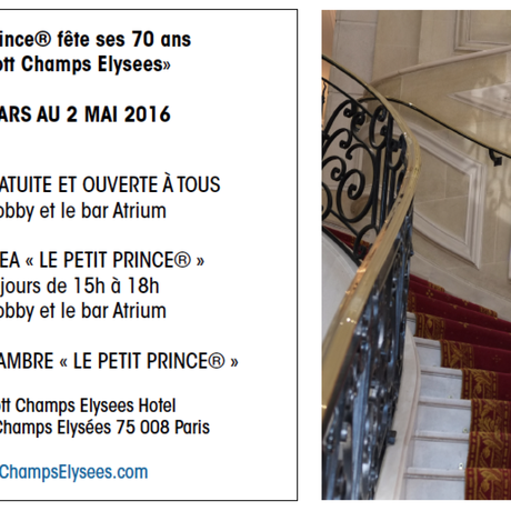 Le Petit Prince fête ses 70 ans au Marriott Champs Elysées