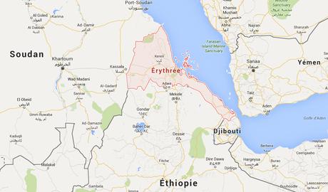 Carte Erythrée