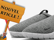 Fleece pantoufles signées #Nike, marque virgule