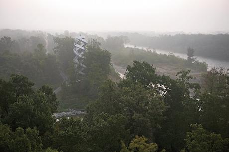 OBSERVATION TOWER ON THE RIVER MUR, AUSTRIA © Hubertus Hamm, Marc Lins