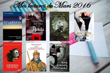 mes lectures de mars 2016
