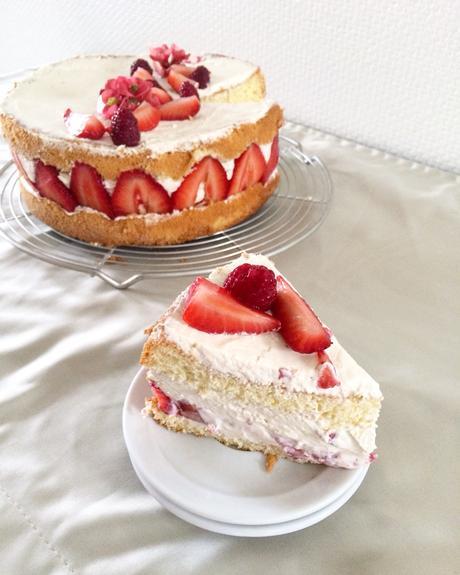 Stawberry Cake Diy Stawberry Cake Diy