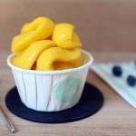 Glace citron-lait ribot & key lime pie chunks Sorbet express super healthy mangue-passion