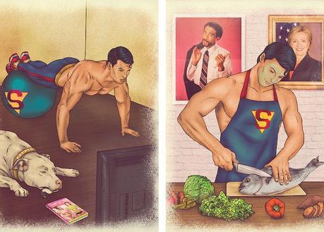 Batman, Superman et Wonder Woman sont Sport Lifestyle