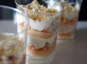 Verrines apéritives façon Tiramisu briochées crabe