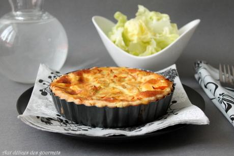 TARTE DE POULET ET CAROTTES