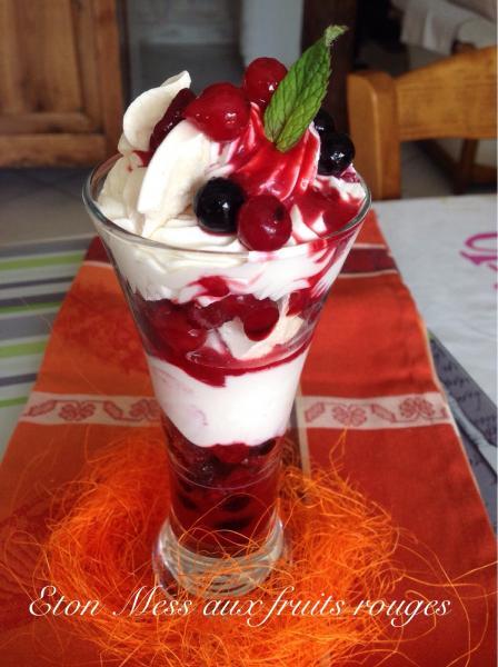 Eton Mess aux fruits rouges