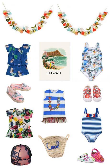 Hawaiian style Girls Fashion Trend