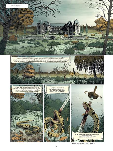 Extrait de Mousquetaire de Duval et Calvez chez Delcourt