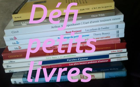 Défi petits livres Defi petits livres