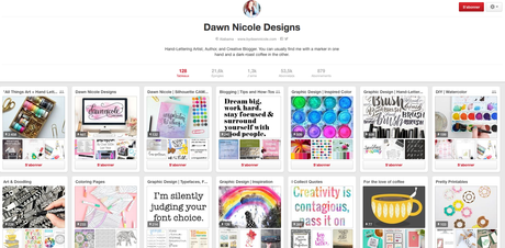 Dawn Nicole Designs - Compte Pinterest sélectionné par Creads