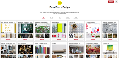 David Starcks Design- Compte Pinterest sélectionné par Creads
