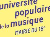 Université Populaire Musique mairie avril