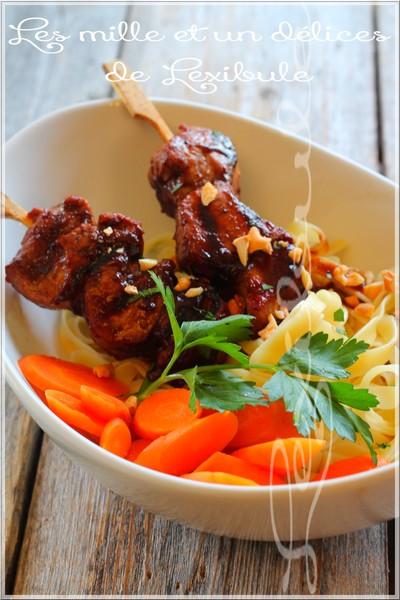 ~Brochettes de porc au cinq-épices~