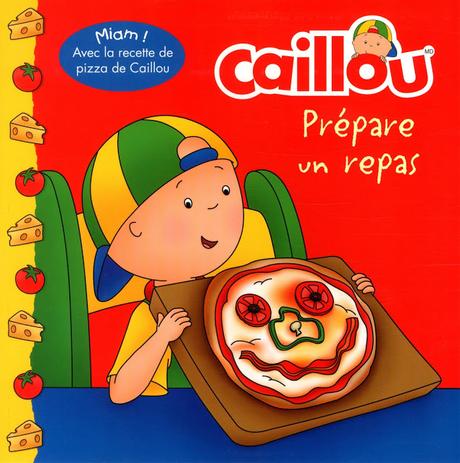 #cailloupizza - Mini Radieuse a préparé un repas avec Caillou