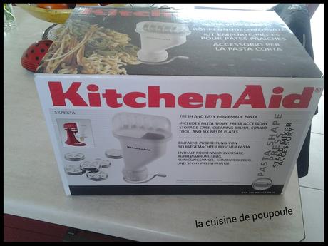 Pâte fraiche maison au Kitchenaid