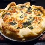 Ma tarte saumon épinards