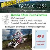 Rando moto, La Montagnoune (15), le dimanche 3 juillet 2016 - Randonnée Enduro du Sud Ouest