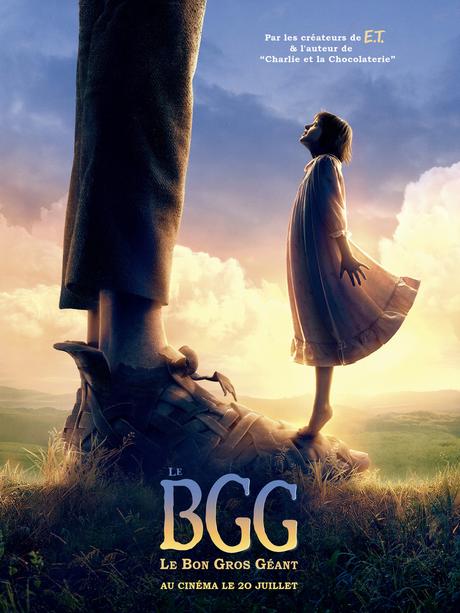 LE BGG - LE BON GROS GÉANT le prochain film de Steven Spielberg au cinéma le 20 juillet #‎LeBGG‬