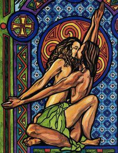 L'amour de Dieu pour la Déesse