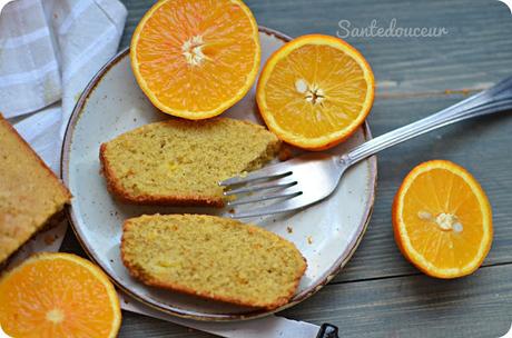 Cake à l'orange moelleux réconfortant sans gluten ni lactose!
