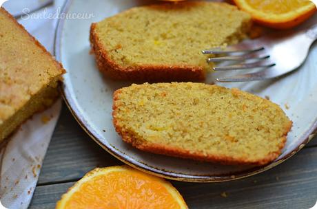 Cake à l'orange moelleux réconfortant sans gluten ni lactose!