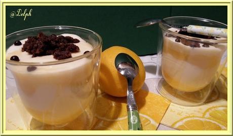 Crème de citron et mascarpone léger Crème de citron et mascarpone léger