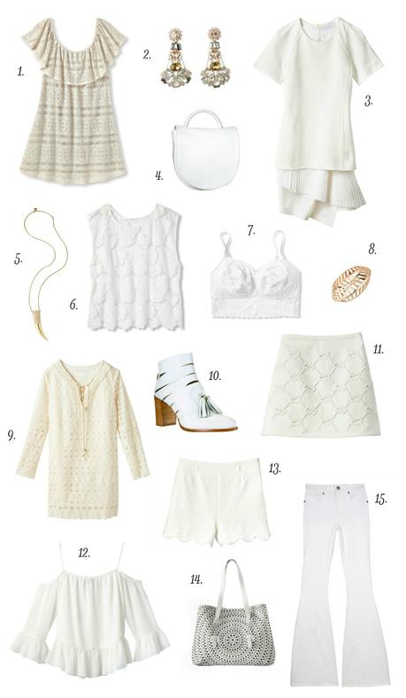 Pretty White Things for Spring