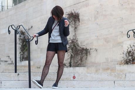 A tights full of stars blog mode idée look sportwear