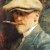 1914, Vlaho Bukovac (CRO)_Self portrait with a Sports Hat