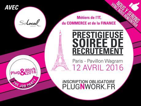 SoLocal Group recrute à Plug&Work Paris le 12 avril !