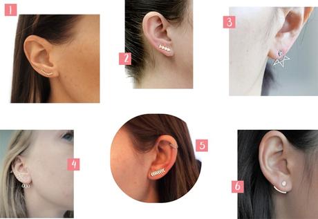 Jolis bijoux d’oreilles