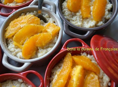 Riz au Lait aux Agrumes