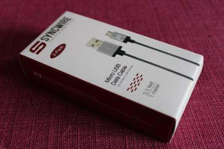 Test Pack 2 Câbles USB micro USB Syncwire Amazon screen154