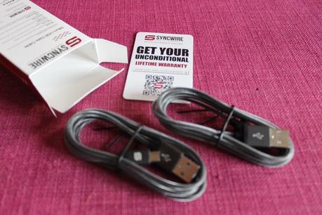 Test Pack 2 Câbles USB micro USB Syncwire Amazon screen16