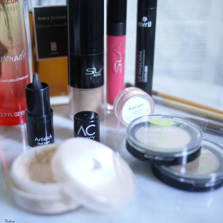 Make-up naturel/bio, un air  de printemps.