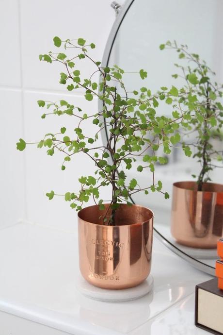 De la déco en cuivre pour le printemps