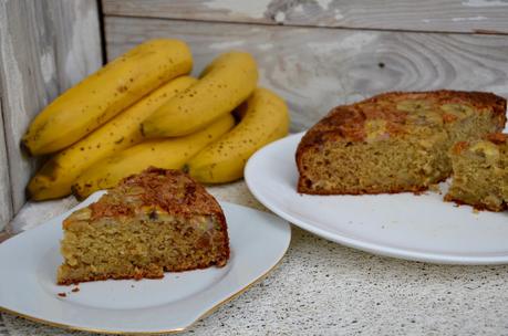 Gâteau au yaourt à la banane