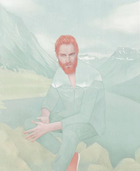 Soft digital illustrations by Hsiao-Ron Cheng