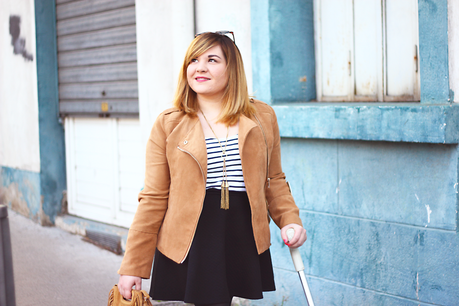 LOOK l Daim & rayures, mes chouchous du printemps ♥