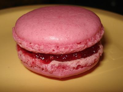 Macarons à la framboise sans gluten