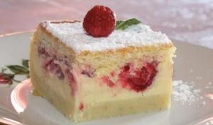 Gâteau à la vanille et framboise avec Thermomix