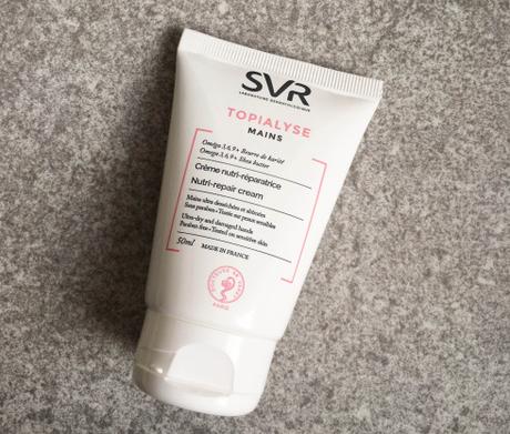 SVR Topialyse soin avis blog crème pour les mains nutrition et douceur