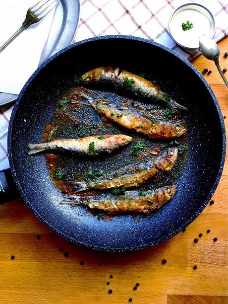 Sardines poêlées 