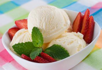 Crème glacée vanille avec thermomix