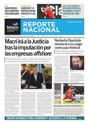 Panama Papers : ouverture d'une instruction pénale contre Mauricio Macri [Actu]